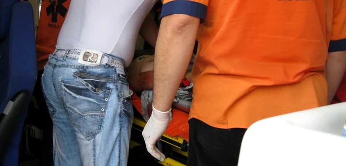 Bătrâna nu a mai putut fi salvată