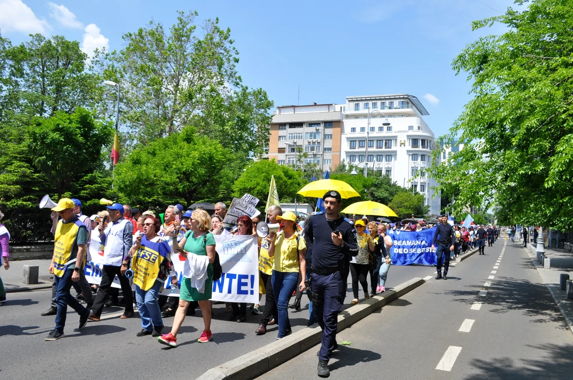 Greva profesorilor continuă / foto: Federația Spiru Haret 