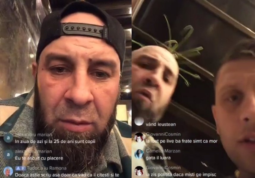 Infractor capturat în timpul unei transmisii pe Tik Tok: „L-a luat pe live, bă frate, simt că mor”