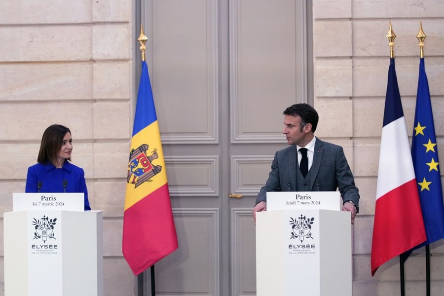 Acord de apărare între Franța și Republica Moldova: Macron și Sandu cer retragerea trupelor rusești staționate ilegal în Transnistria