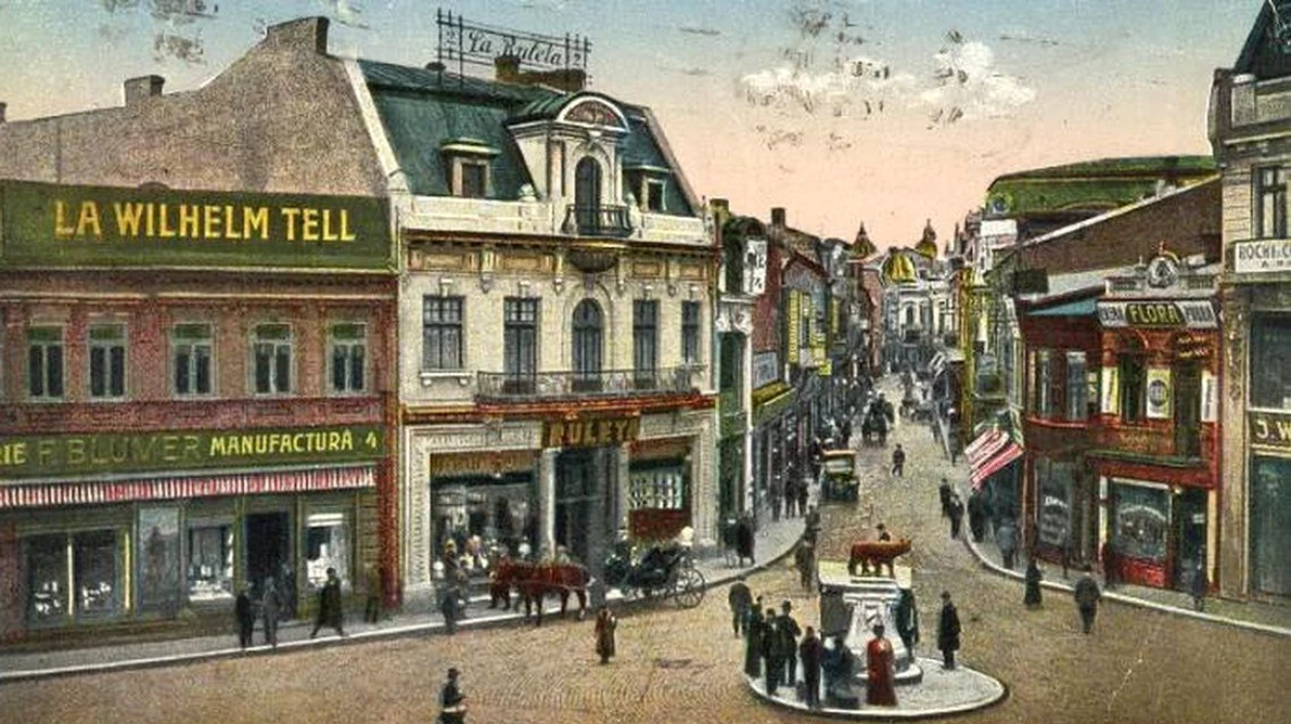 Istoria străzii Lipscani, una dintre cele mai importante artere din Bucureștii de altădată jpeg