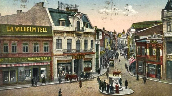 Istoria străzii Lipscani, una dintre cele mai importante artere din Bucureștii de altădată jpeg