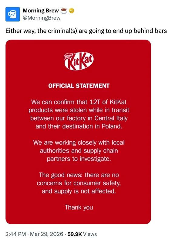 Imagini cu meme după furtul kitkat  Sursa X (5) jpg