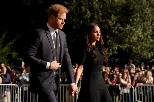 Meghan Markle, Harry, atingeri pe braț, GettyImages