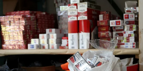 Poliţiştii au confiscat 250 de pachete de ţigări / Imagine de arhivă