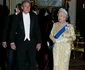 Regina Elisabeta a II a și președintele George W  Bush în 2003. FOTO: Getty Images