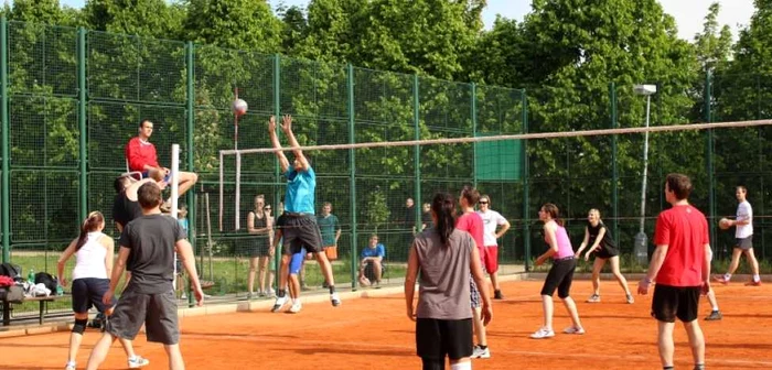 Elevii şi studenţii cer revigorarea sportului din Romania. Foto Arhiva Adevărul