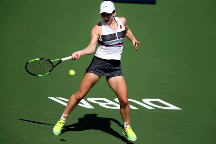 Simona Halep a mărturisit că se simte foarte bine în DubaiFoto: EPA-EFE