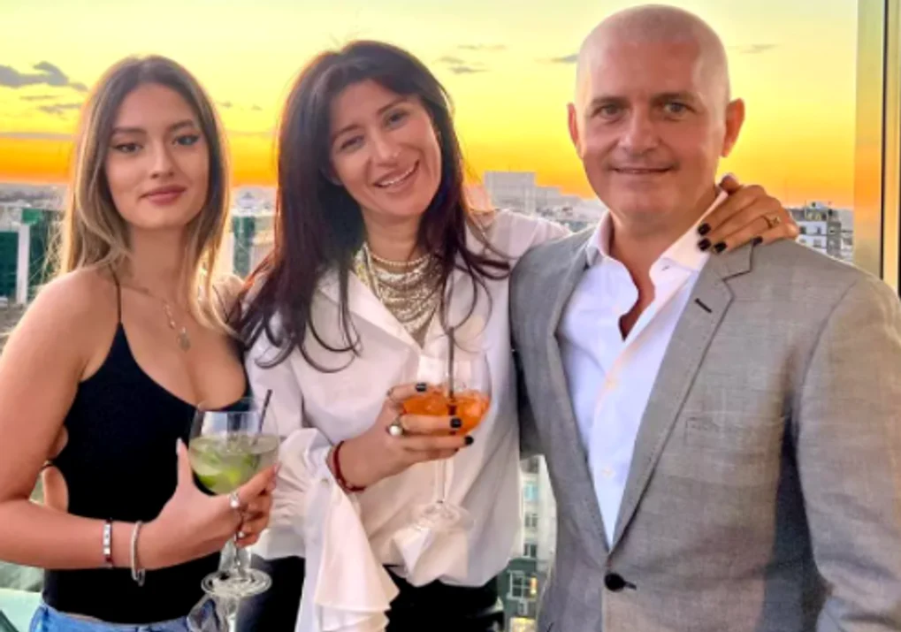 Virgil Ianțu, alături de Roxana și de fiica lor, Jasmine Foto: Arhivă personală