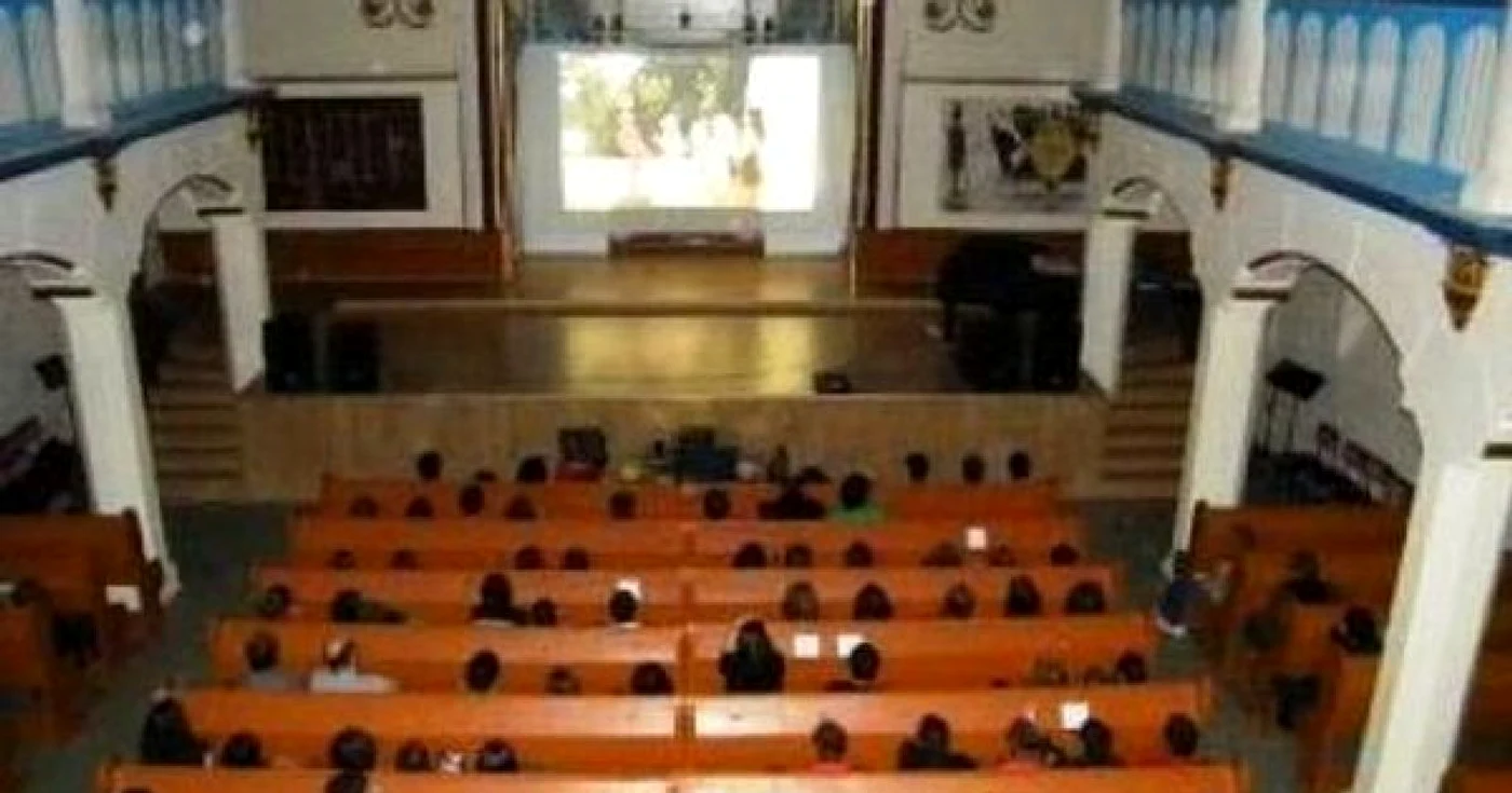 Proiecţiile de film sunt gazduite de Sinagoga