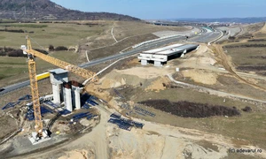 Autostrada Sibiu Pitești, Nodul Boița  Foto Daniel Guță ADEVĂRUL (21) jpg
