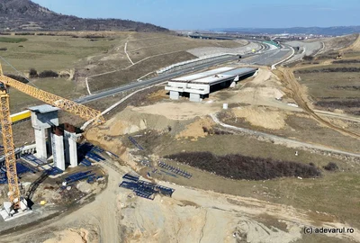 Autostrada Sibiu Pitești, Nodul Boița  Foto Daniel Guță ADEVĂRUL (21) jpg