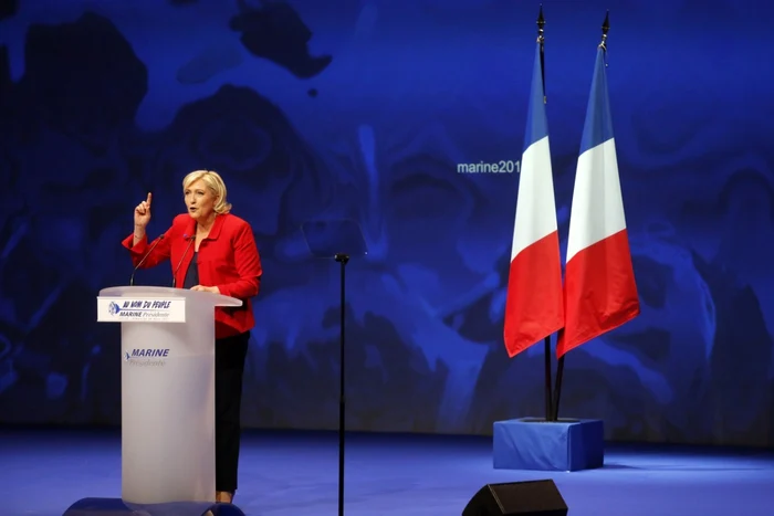 Marine Le Pen, candidata Frontului Naţional/ Foto: EPA