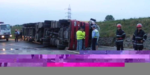Accidentul a avut loc în această seară, pe centura Aradului