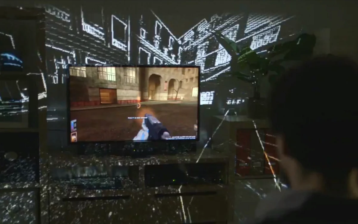IllumiRoom este gadgetul care putea schimba lumea gamingului. FOTO Kotaku.com