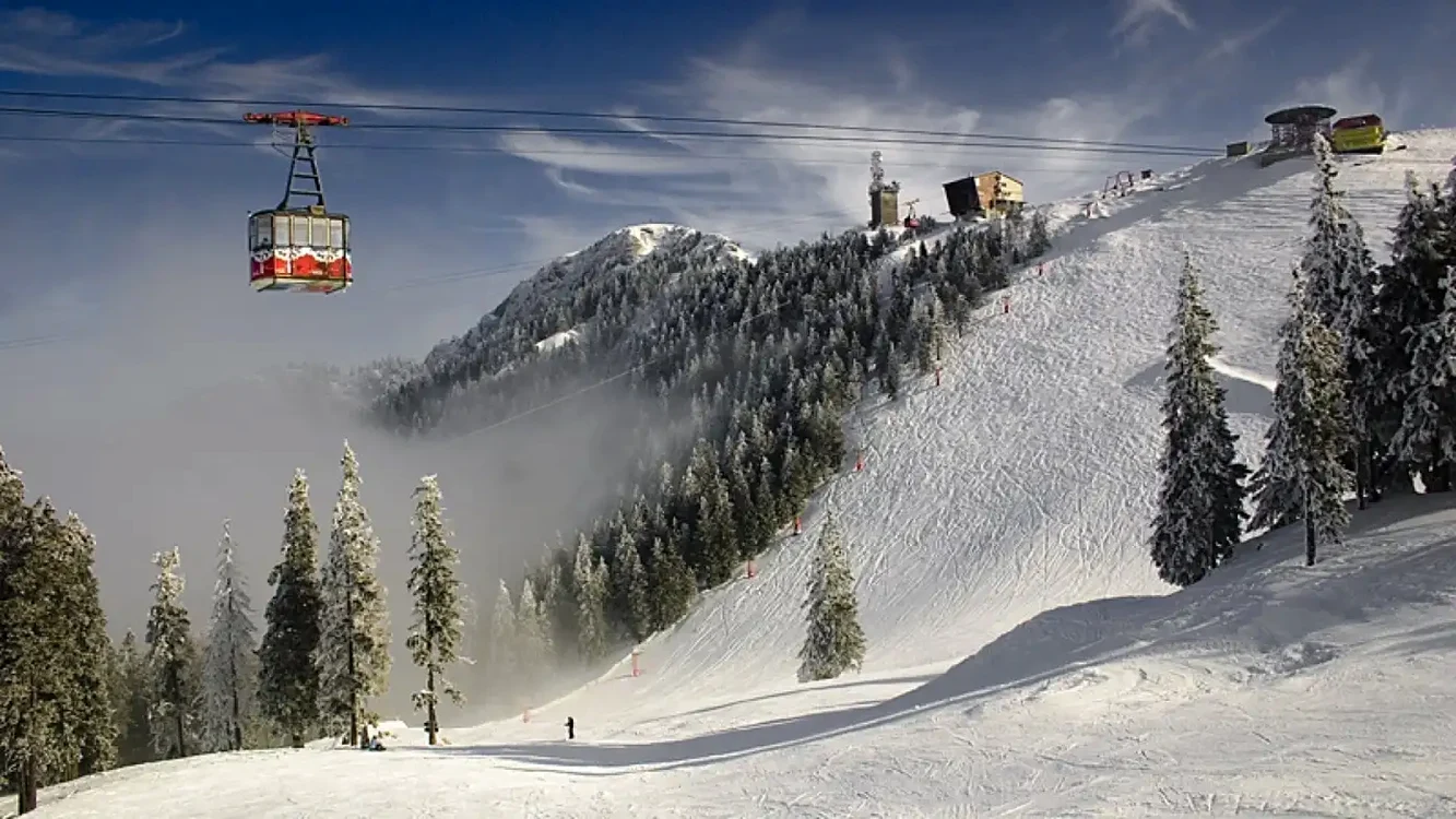 Pârtie de ski de pe Valea Prahovei. FOTO gds.ro