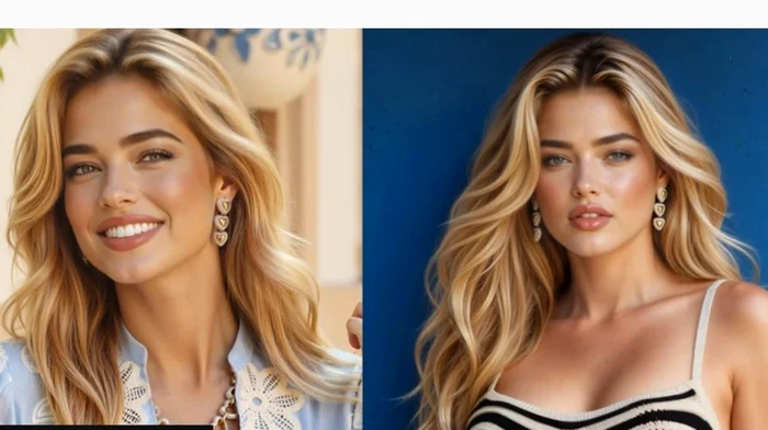 Modelul AI creat pentru Guess și publicat în Vogue/FOTO:X