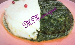 mancarica de spanac cu ochiuri de ou jpeg