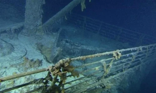 VIDEO Noi imagini spectaculoase cu epava Titanicului jpeg