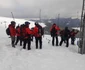 Imagini de la exerciţiul de salvare de pe pârtiile de la Transalpina Vidra - Voineasa din judeţul Vâlcea Foto ISU Vâlcea