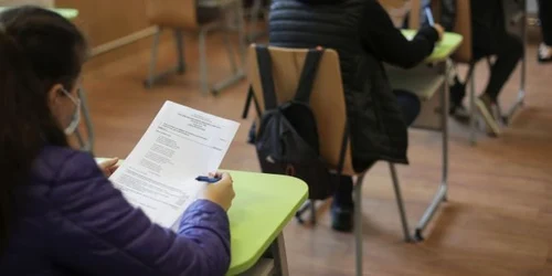 Examen evaluare naţională elevi în pandemie FOTO Inquam Photos / Octav Ganea