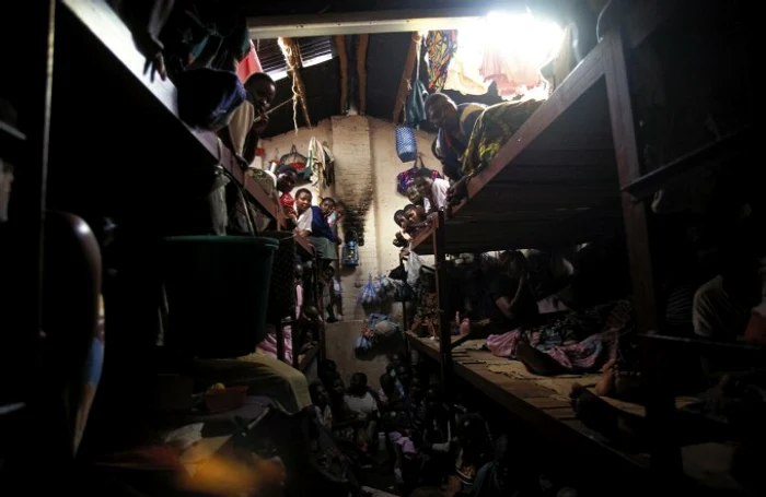 Deținuții din închisoarea Gitarama din Rwanda Foto: newsflash