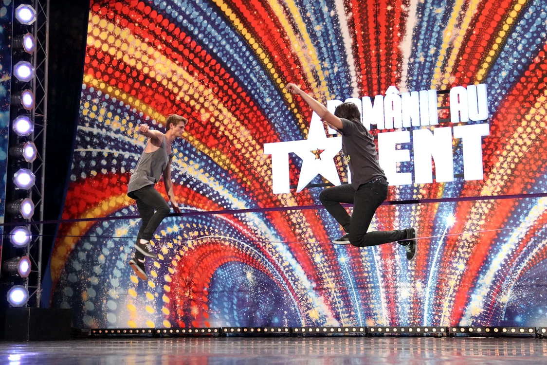 Slackline Targu Ocna - Romanii au talent