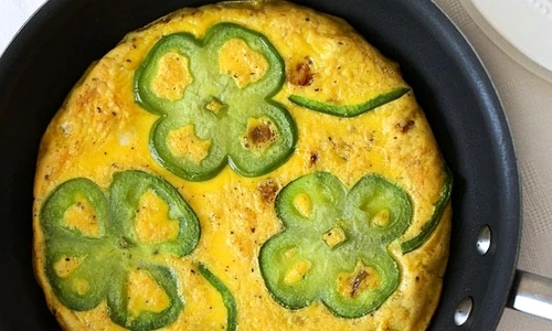 Frittata cu ardei gras si cartofi jpeg