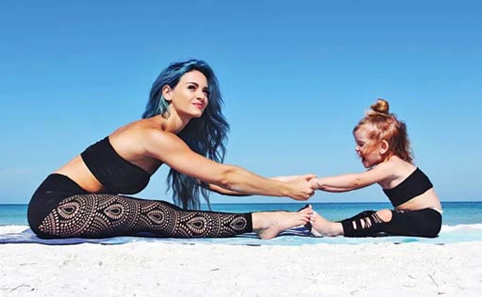 Mami Charity şi Felicity fac încălzireaFotografii: Photoland/ Caters