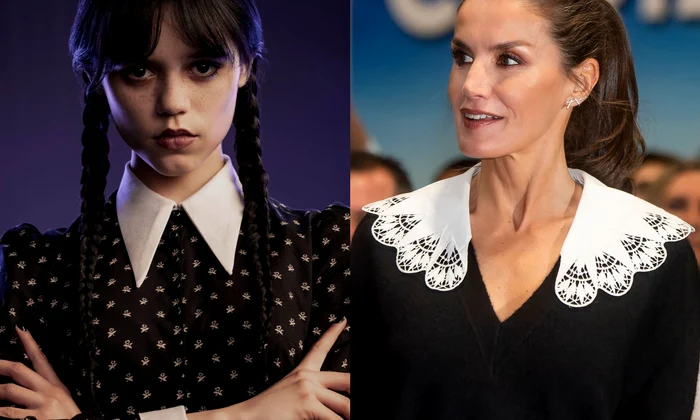 Wednesday Addams, Regina Letizia sursa Profimedia jpg