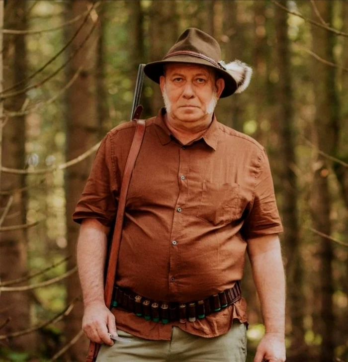 Florin Busuioc, într-o pauză de filmări