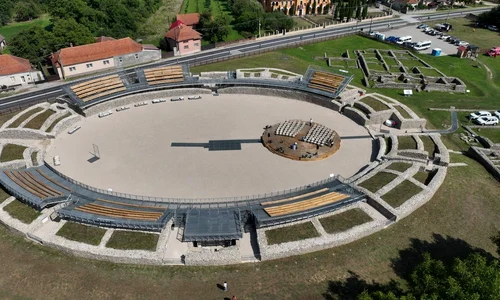 Amfiteatrul roman de la Ulpia Traiana Sarmizegetusa, redeschis publicului (© Consiliul Județean Hunedoara)