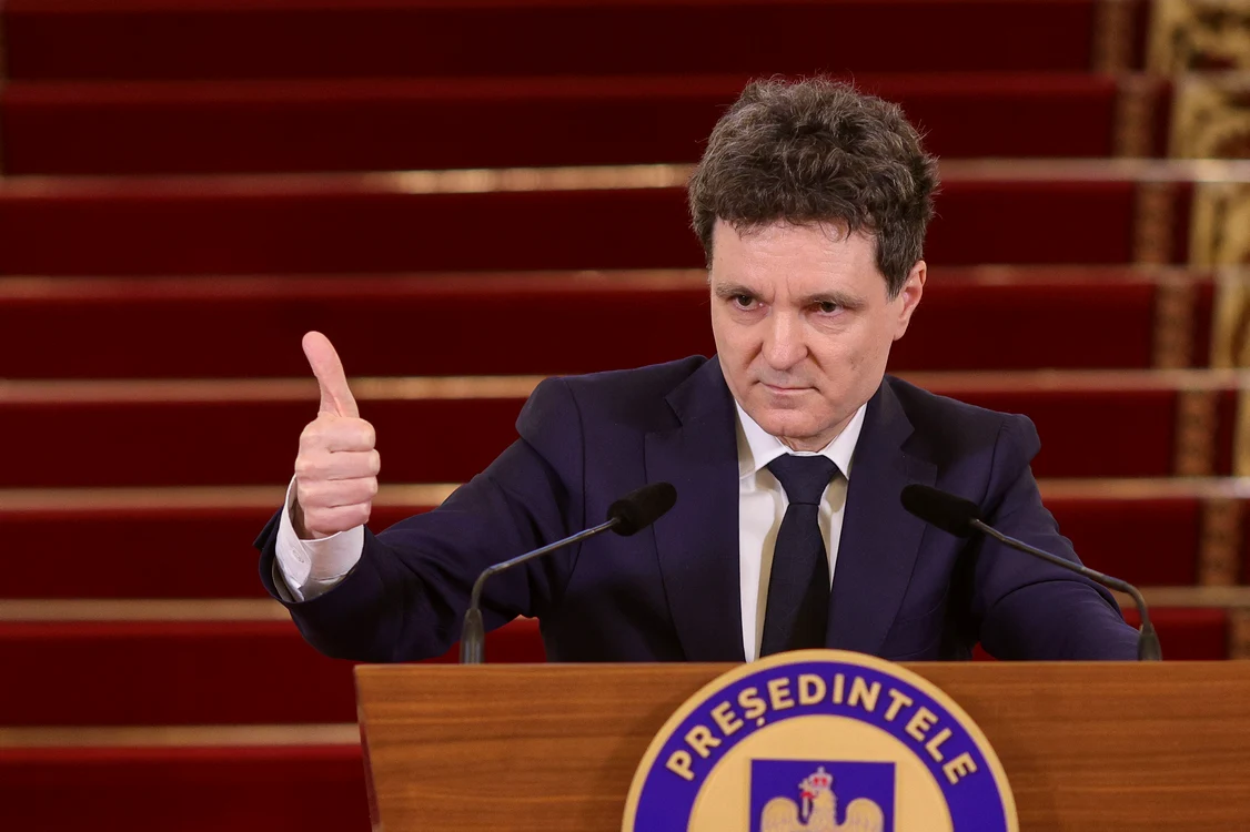 Nicuşor Dan s-a întâlnit la Cotroceni cu oamenii săi de încredere. FOTO: Inquam/Octav Ganea