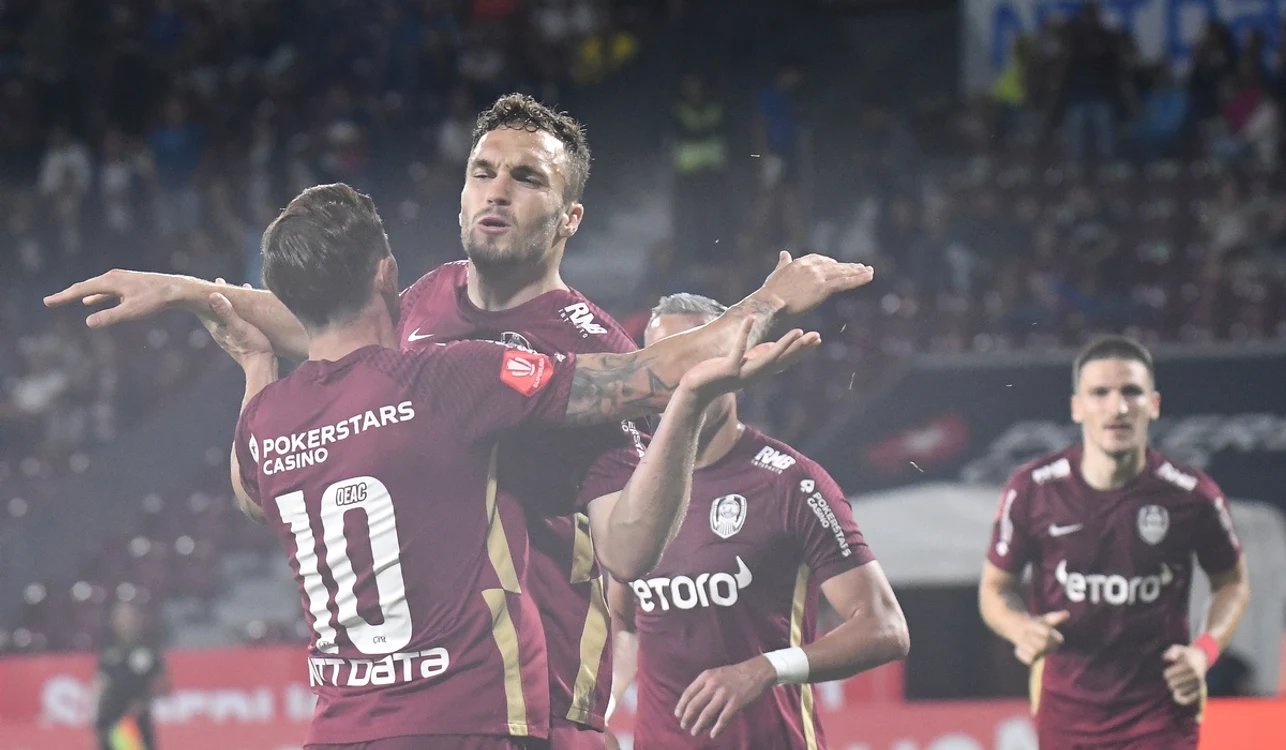 CFR Cluj, favorită să încheie sezonul regulat ca lider (FOTO: Sportpictures)