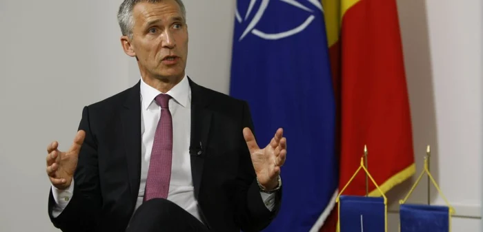 Jens Stoltenberg, secretarul general al NATO, a efectuat joi prima vizită în România. FOTOGRAFII: Eduard Enea