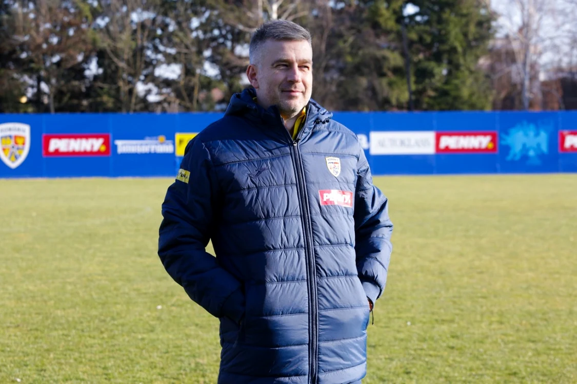 Selectionerul naționalei de fotbal a României, Edi Iordănescu. Foto: FRF