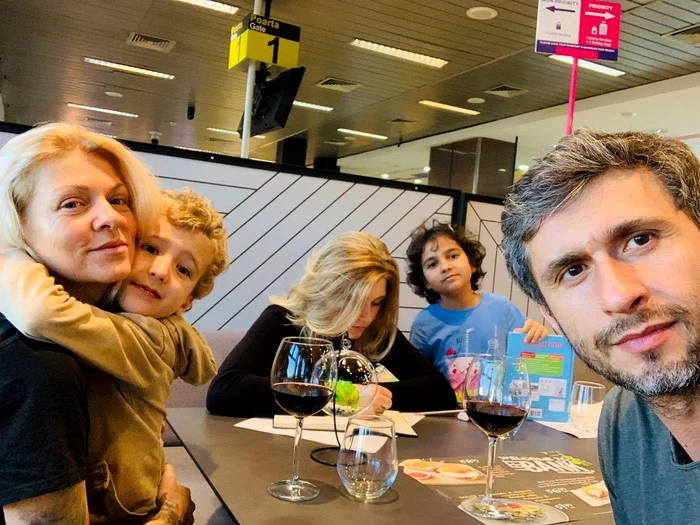 Familia lui Dragoș Bucur Foto: Facebook 