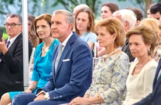 Majestatea Sa Margareta și Principele Radu la 30 de ani de la căsătorie cu Principesa Maria, Principesa Sofia și Dan Duda FOTO Casa Majestății Sale 8 jpeg