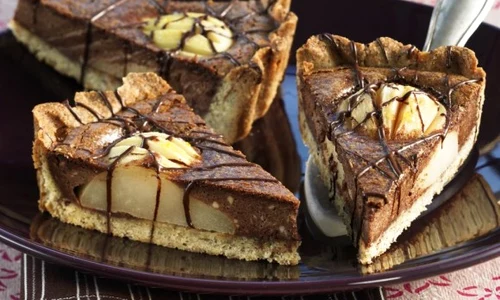 tarta cu pere si ciocolata 580x400 jpeg