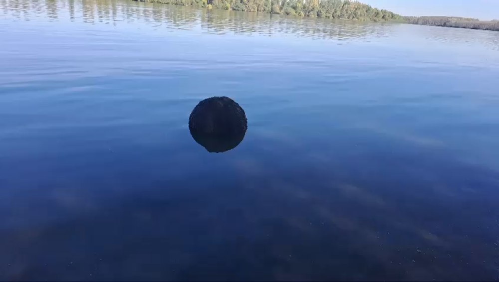 Mină marină descoperită pe Dunăre. Șeful Statului Major al Forțelor Navale: „Sunt foarte multe provocări“ VIDEO 
