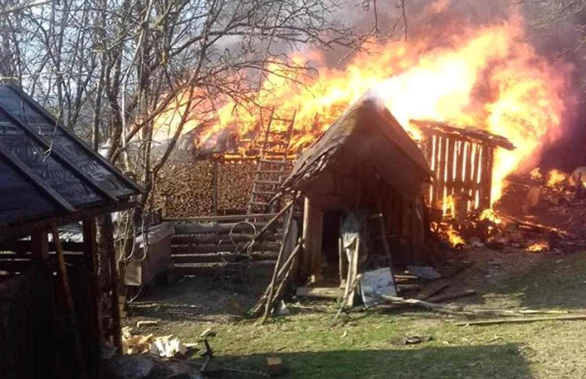 incendiu apuseni
