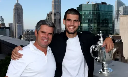 Carlos Alcaraz tat GETTY png