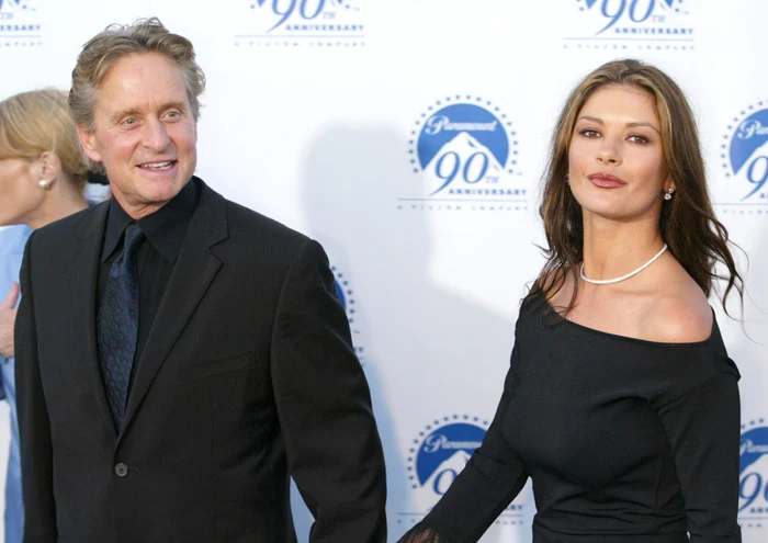 Catherine Zeta Jones și Michael Douglas 2002, GettyImages jpg