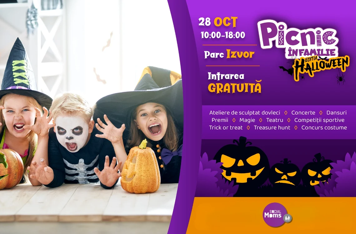 Picnic in familie de Halloween jpeg