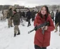 cetăţeni ucraineni se antreneaza cu fortele militare 30.01.2022 - EPA-EFE