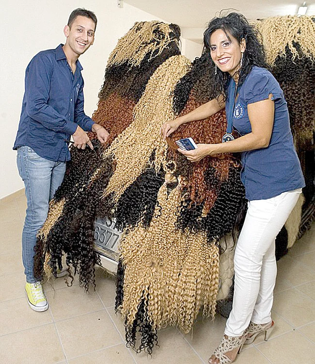 Hair-stilista  Maria Lucia  a muncit la ea  150 de ore