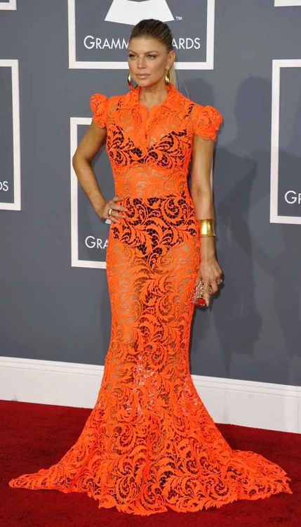 Fergie - Premiile Grammy, 2012. (Foto: AFP)