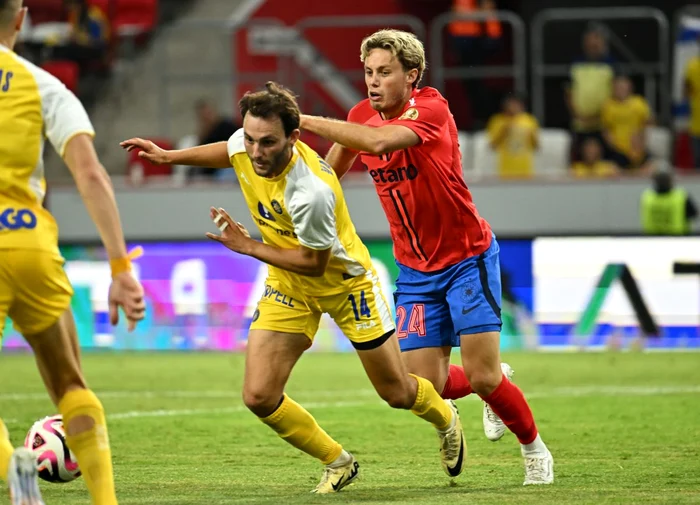 Baeten a marcat golul calificării pentru FCSB (FOTO: Sportpictures)