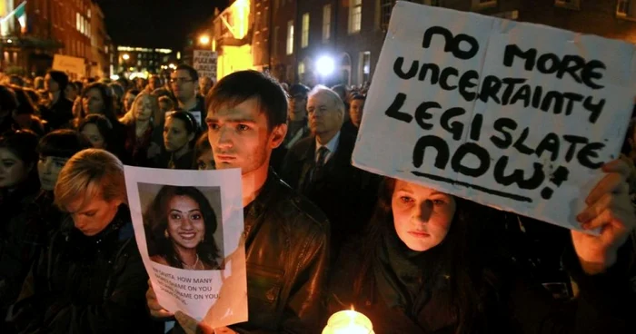 Irlanda se va decide în privinţa legii avortului până la sfîrşitul anului FOTO: yfa.awid.org
