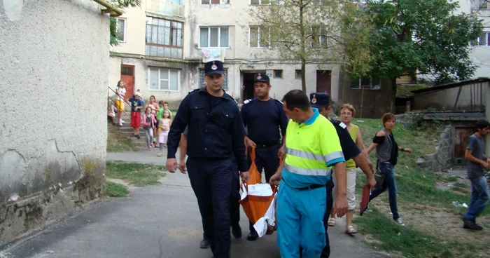  Persoanele au fost transportate de pompieri 